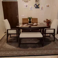 میز غذا خوری شش نفره