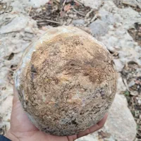 گوی سنگی قدیمی فوقالعاده زیبا