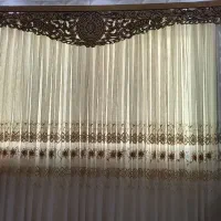 پرده پذیرایی|پرده، رانر، رومیزی|شیرگاه, |دیوار