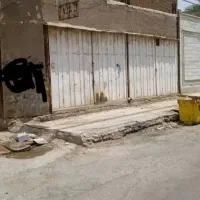 درب اهنی بزرگ بدون چهارچوب