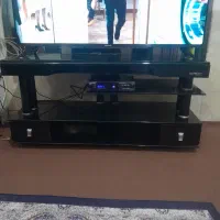 میز تلویزیون  شیشه‌ای  محکم معاوضه