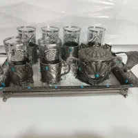 سرویس چای خوری پیوتر (سیلور)