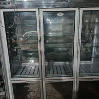 یخچال ویترینی سه در در حد صفر