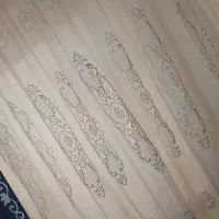 پرده پلیسه خامه دوزی، تمیز و سالم|پرده، رانر، رومیزی|مشهد, رده|دیوار