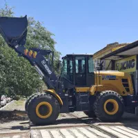 اجاره لودر کمپرسی خاکباغچه مخلوط خاک