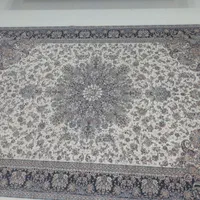 سه تخته فرش۱۲۰۰ شانه کرم تافته هزارگل گلستان کاشان|فرش|الوند, |دیوار
