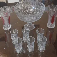 میوه خوری کریستال چایخوری ژاپن گلدان ژاپن