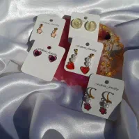 گوشواره مینیمال رزینی