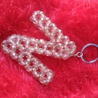 جاکلیدی وآویز کیف مرواریدی دست ساز