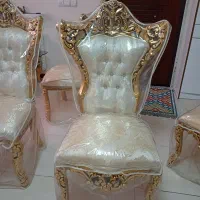 میز ناهار خوری ۴ نفره سالم و تمیز|میز و صندلی غذاخوری|گرمدره, |دیوار