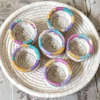 ست حصیری بسیار زیبا