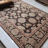 یک جفت فرش ۶ متری طرح ابریشم