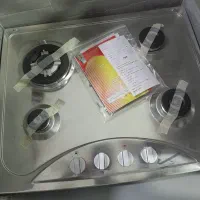 گاز صفحه ای ۴ شعله استیل رز گاز جنس قدیم عالی|اجاق گاز و لوازم برقی پختوپز|پاسارگاد, |دیوار