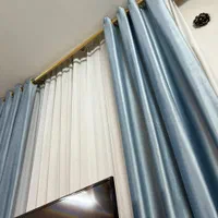 پرده آبی درباری وشیری