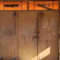 درب حیاط ماشین رو|مصالح و تجهیزات ساختمان|شادگان, |دیوار