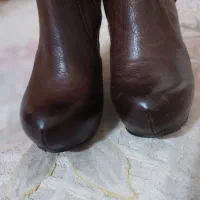 بوت چرم زنانه نو سایز ۴۰