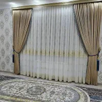 دوخت ونصب انواع پرده صفر تا صد|پرده، رانر، رومیزی|محمدیه-قزوین, |دیوار