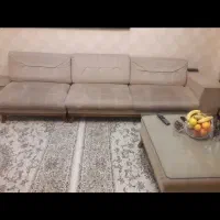 مبلمان راحتی همراه با میز وسط جا کفشی وبوفه