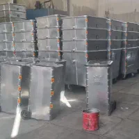 سطل زباله چرخ دار (۲۴۰) لیتری|مصالح و تجهیزات ساختمان|قیامدشت - خاورشهر, |دیوار