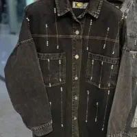 مانتو شومیزی جین سنگدوزی ۴۶