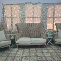 مبل ۷نفره همراه با ناهار خوری ۴نفره
