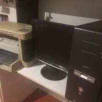 سیستم کامل کامپیوتر وپرینتر سه کاره