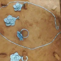 نیم ست نقره