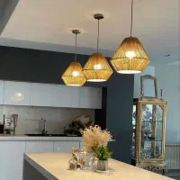 لوستر رافیا و مکرومه|لوستر و چراغ آویز|پرند, فاز ۶|دیوار