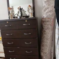 جا کفشی و دراور آینه دار