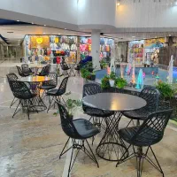 میز و صندلی ، صندلی  کارولین ، میز با تنوع رنگ