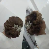 میکاپ شنیون ومیکرو ابرو|خدمات آرایشگری و زیبایی|بروجرد, |دیوار