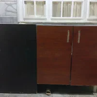 کابینت رنگ قهویی