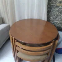 مبل سه نفره ومیز نهار خوری اسپرت چهار نفره|مبلمان خانگی و میز عسلی|بندر انزلی, باغ زمانی|دیوار