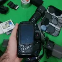 دوربین کنون 700 دی با سه تا لنز