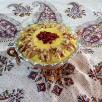 خورشت ماست صددرصد زعفرانی خانگی.