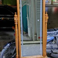 آینه دکوراتیو چوبی آینه قدی آینه بکلایت|آینه|ارومیه, |دیوار