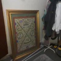 تابلو انتیک قدیمی خط