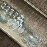 بستنی شیرینی خوری پیش دستی بلور جا ادویه جا حبوبات|ظروف سرو و پذیرایی|تهران, صاحب الزمان|دیوار