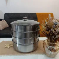 بخارپز استیل نو|ظروف پخت‌وپز|رشت, شالکو|دیوار