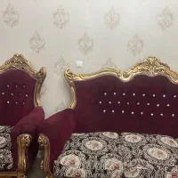 سرویس مبلمان استیل ۹ نفره با چوب راش و ویترین|مبلمان خانگی و میز عسلی|ری, ظهیرآباد|دیوار