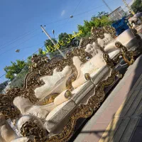 مبل سلطنتی راحتی کلاسیک شیپوری ۹نفره
