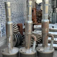 بخاری باغی روغن سوخته زانو چدن بشکه۲۰لیتر بتن ریزی|بخاری، هیتر، شومینه|تهران, شادآباد|دیوار