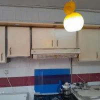 کابینت فلزی با تاج هالوژنی