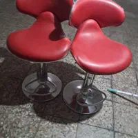 2 عدد صندلی جکدار سالم