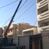 اجاره خدمات جرثقیل منصف هر زمان هر مکان خاو18متر