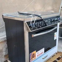 اجاق گاز ۵ شعله طرح فر استیل|اجاق گاز و لوازم برقی پخت‌وپز|تهران, بهار|دیوار