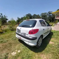 ۲۰۶ سفید مدل ۹۰ عالی خوش رنگ سالم فنی