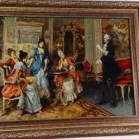 تابلو فرش دستباف شفق تبریز