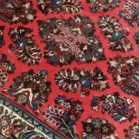 فرش دستباف اراک قدیمی و یک جفت پشتی قدیمی|فرش|تهران, نارمک جنوبی|دیوار