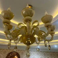 لوستر کریستالی ۸ شاخه کلاسیک در حدنو|لوستر و چراغ آویز|رشت, استقامت ۱|دیوار